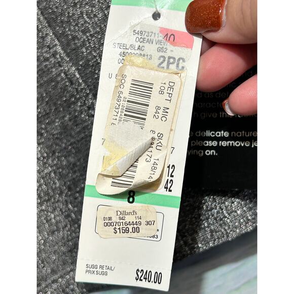 NWT Kasper Women's Dressy Jacket Size 8 small flaw see pics - Picture 7 of 9